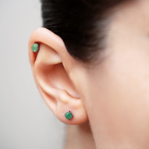 Накрутка Hemi Green Aventurine 1.2 мм фото 3
